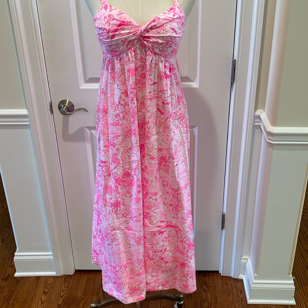 Lilly Pulitzer Azora midi cotton dress size 2